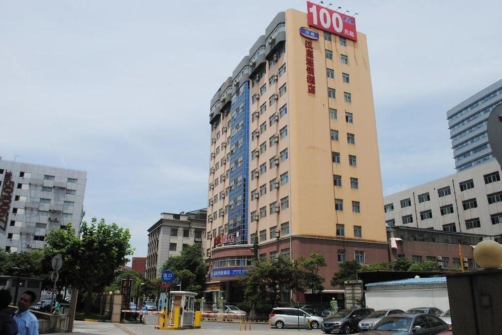 Hanting Express Shanghai Middle Sichuan Road Buitenkant foto